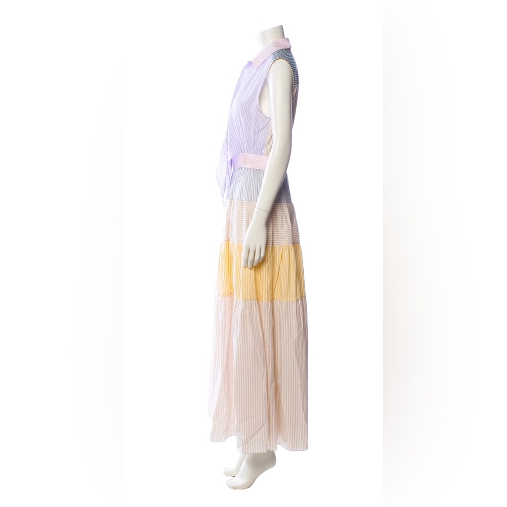 Sandro chambray long dress - Picture 2 of 3